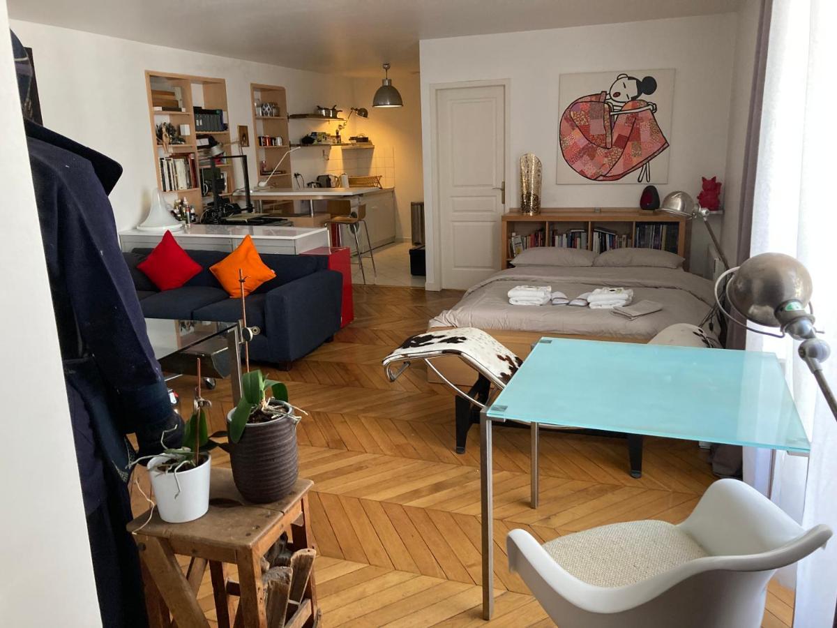 Charmant Studio Paris Exterior foto